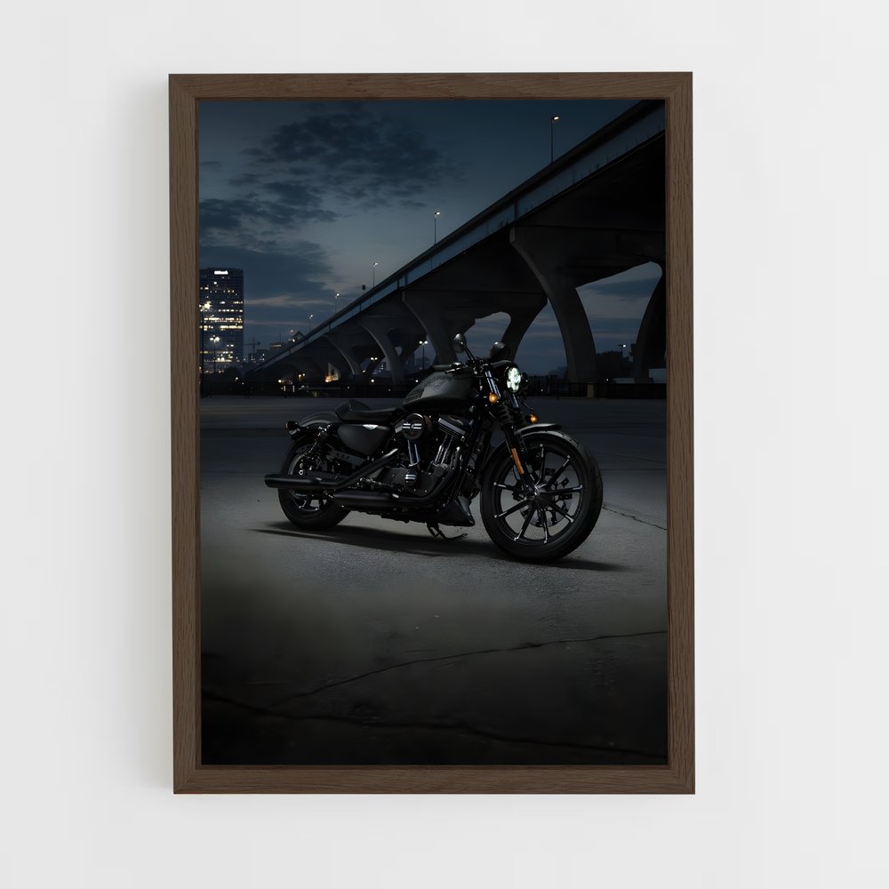Poster Nuit de Chrome – affiche Harley-Davidson (vue 5)